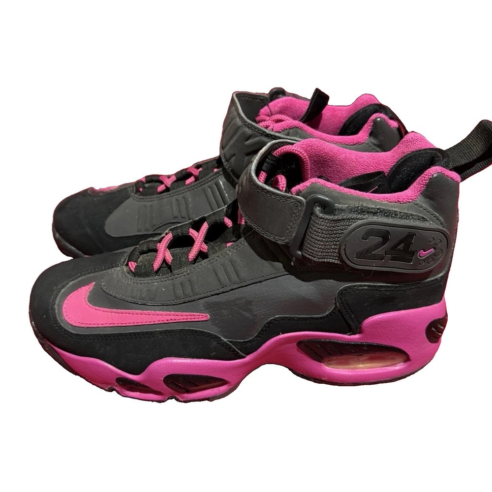 Nike Air Griffey Max 1 GS 552983-006 Black Pink Retro Ken Griffey Jr. sz 6.5Y